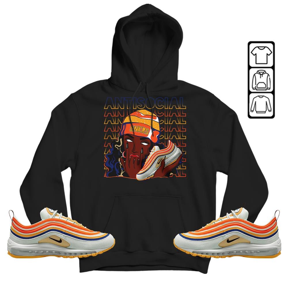 Antisocial Girl Sneaker Shirt Match Max 97 Frank Rudy, Air Max 97 SE Air Pressure MKO Sweatshirt Antisocial Girl Sneaker Shirt Match Max 97 Frank Rudy, Air Max 97 SE Air Pressure MKO Sweatshirt