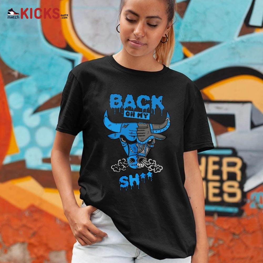 Back Bull Sneaker Shirt Match Black University Blue 13s, Jordan 13 Black University Blue 2022 MKO Hoodie Back Bull Sneaker Shirt Match Black University Blue 13s, Jordan 13 Black University Blue 2022 MKO Hoodie