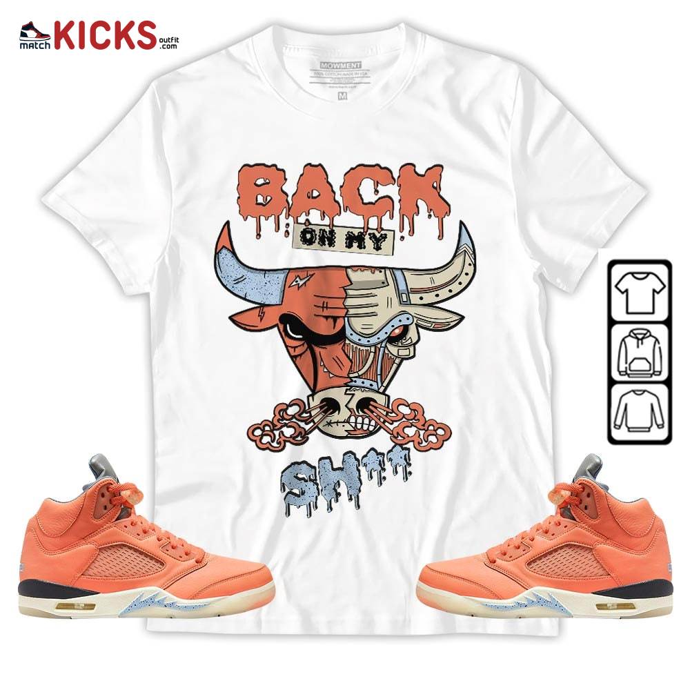 Back Bull Sneaker Shirt Match Crimson Bliss 5s, Jordan 5 DJ Khaled Crimson Bliss MKO T-Shirt