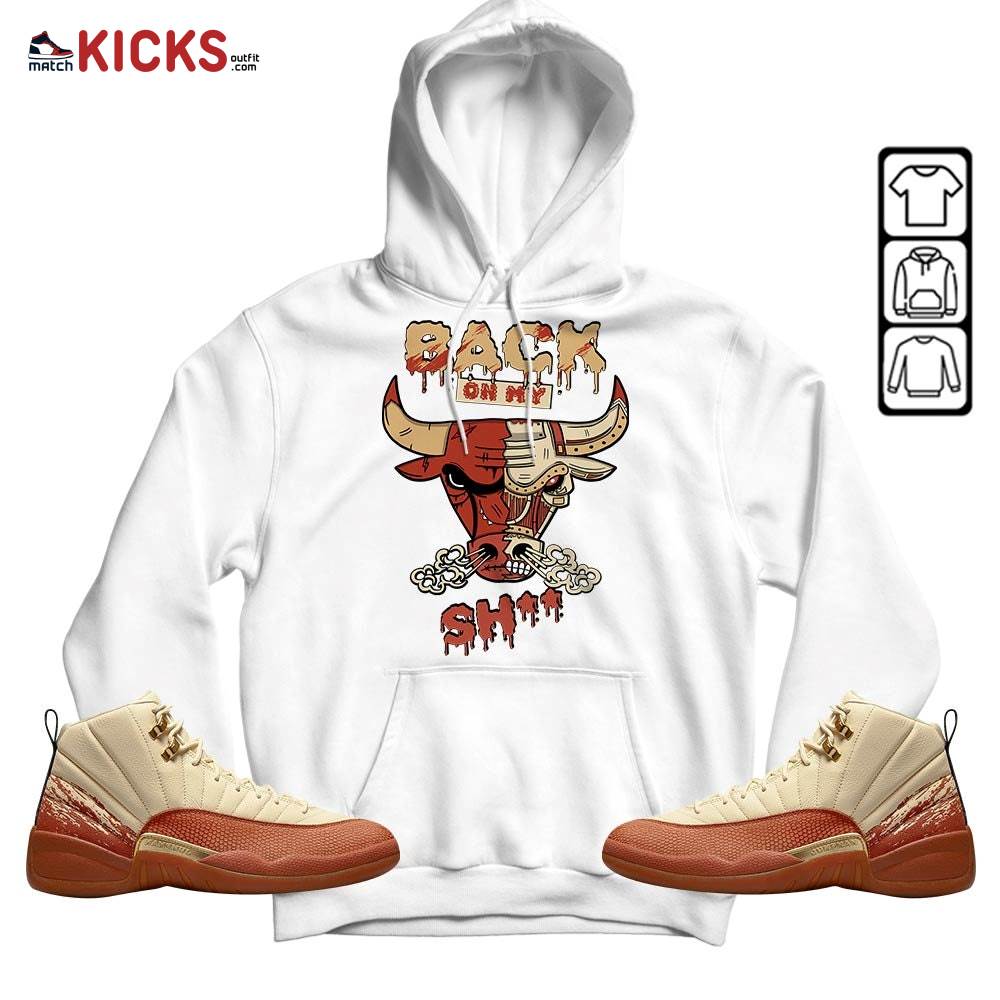 Back Bull Sneaker Shirt Match Eastside Golf 12s, Jordan 12 Retro Eastside Golf MKO Hoodie Back Bull Sneaker Shirt Match Eastside Golf 12s, Jordan 12 Retro Eastside Golf MKO Hoodie