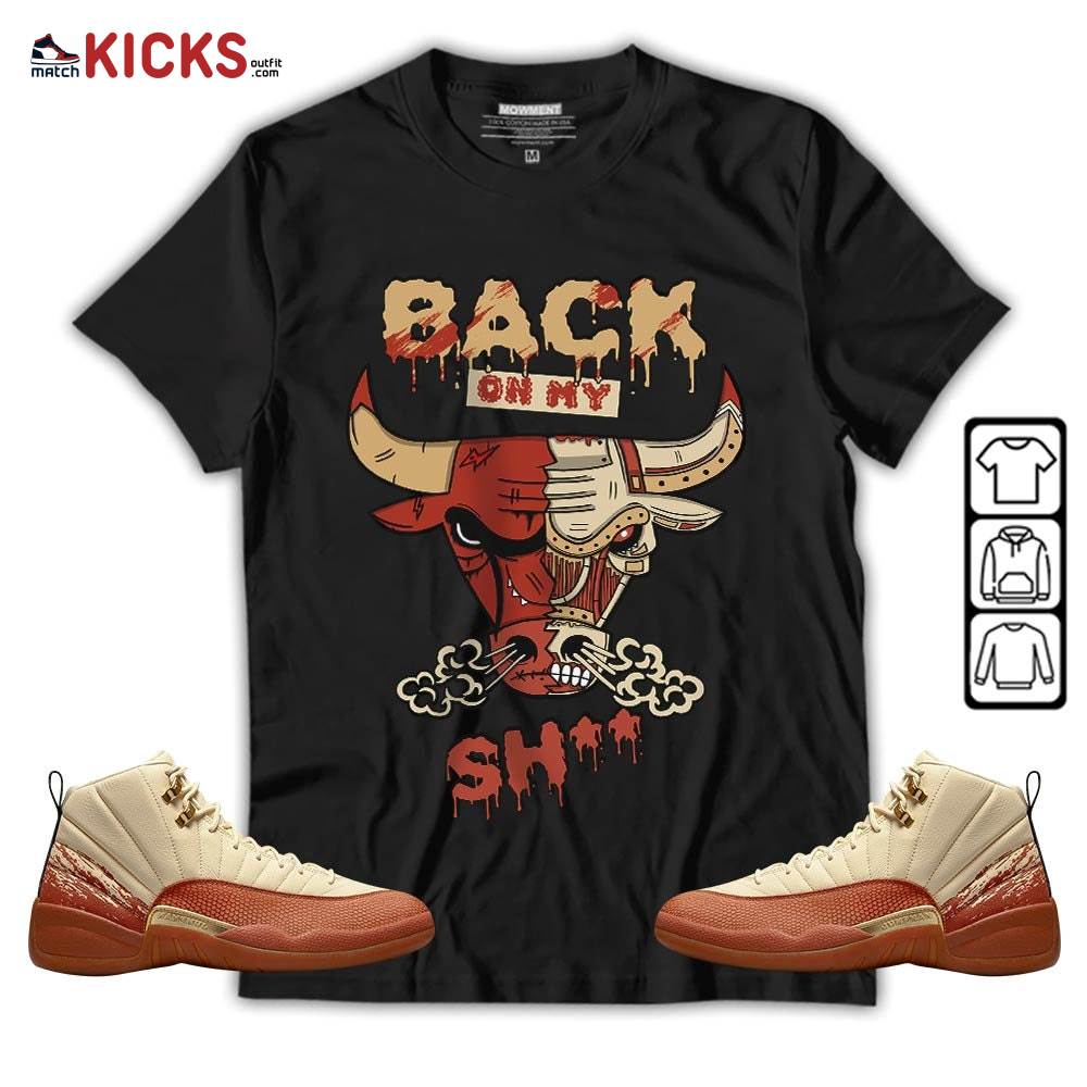 Back Bull Sneaker Shirt Match Eastside Golf 12s, Jordan 12 Retro Eastside Golf MKO T-Shirt Back Bull Sneaker Shirt Match Eastside Golf 12s, Jordan 12 Retro Eastside Golf MKO T-Shirt