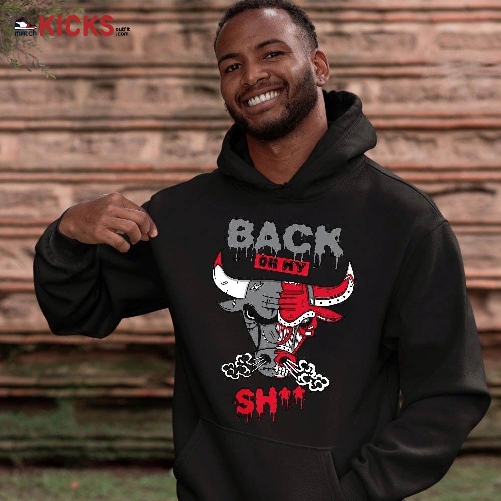 Back Bull Sneaker Shirt Match Fire Red 9s, Jordan 9 Retro Fire Red MKO T-Shirt Back Bull Sneaker Shirt Match Fire Red 9s, Jordan 9 Retro Fire Red MKO T-Shirt