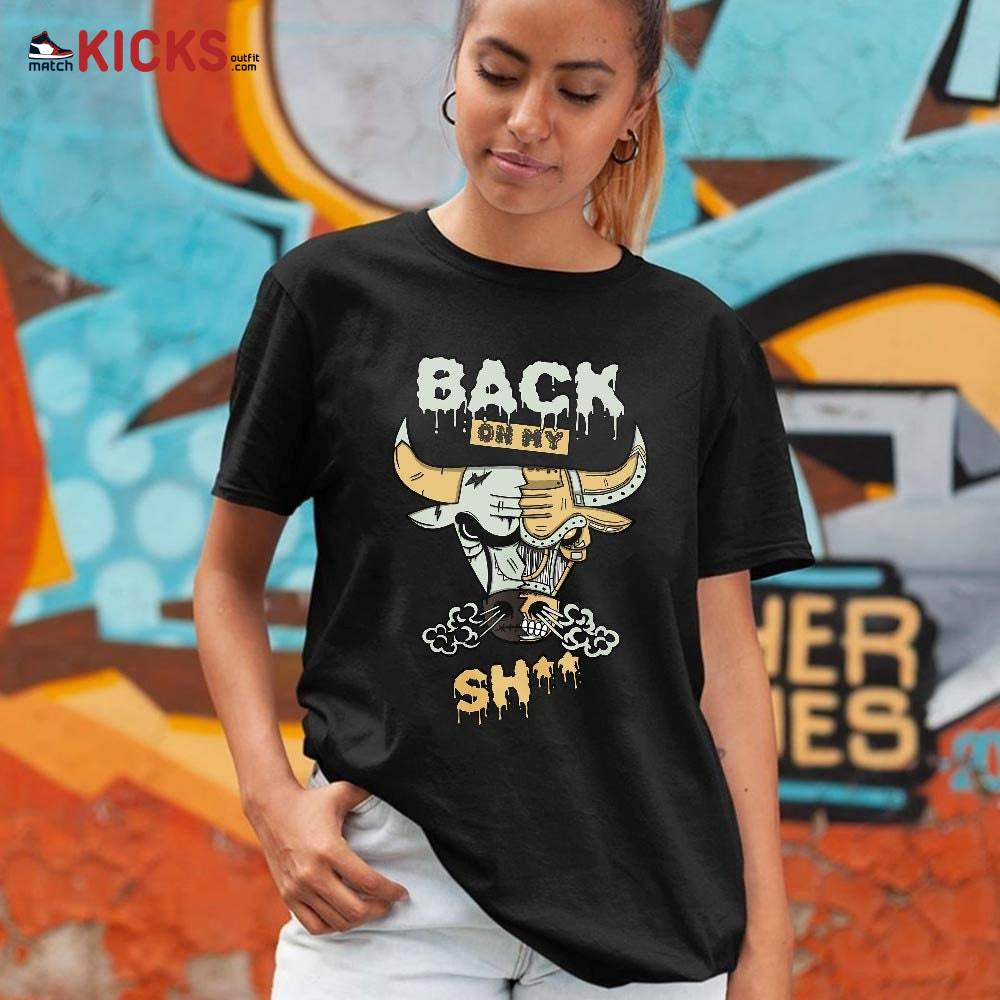 Back Bull Sneaker Shirt Match Retro Craft 4s, Jordan 4 Craft Photon Dust MKO T-Shirt Back Bull Sneaker Shirt Match Retro Craft 4s, Jordan 4 Craft Photon Dust MKO T-Shirt