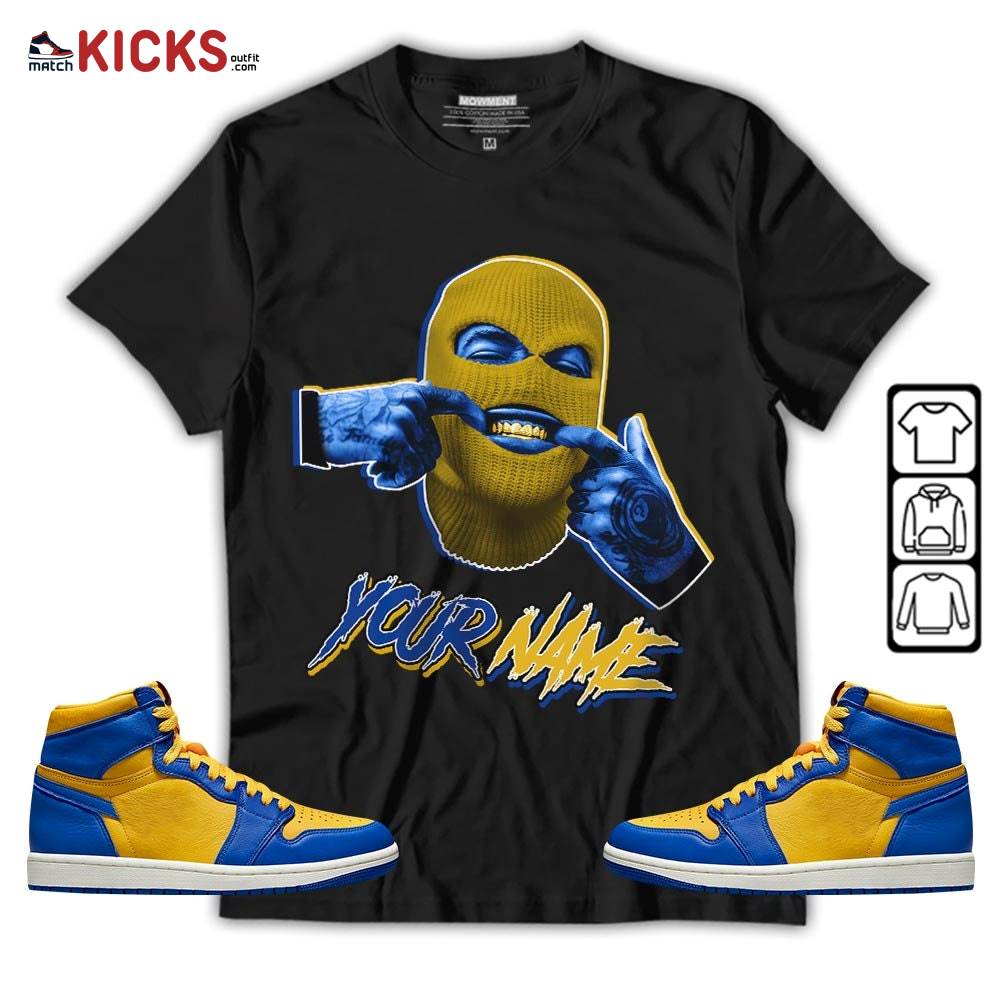 Bad Boy Custom Sneaker Shirt Match 2023 Laney 1s, Jordan 1 Retro High Laney MKO T-Shirt