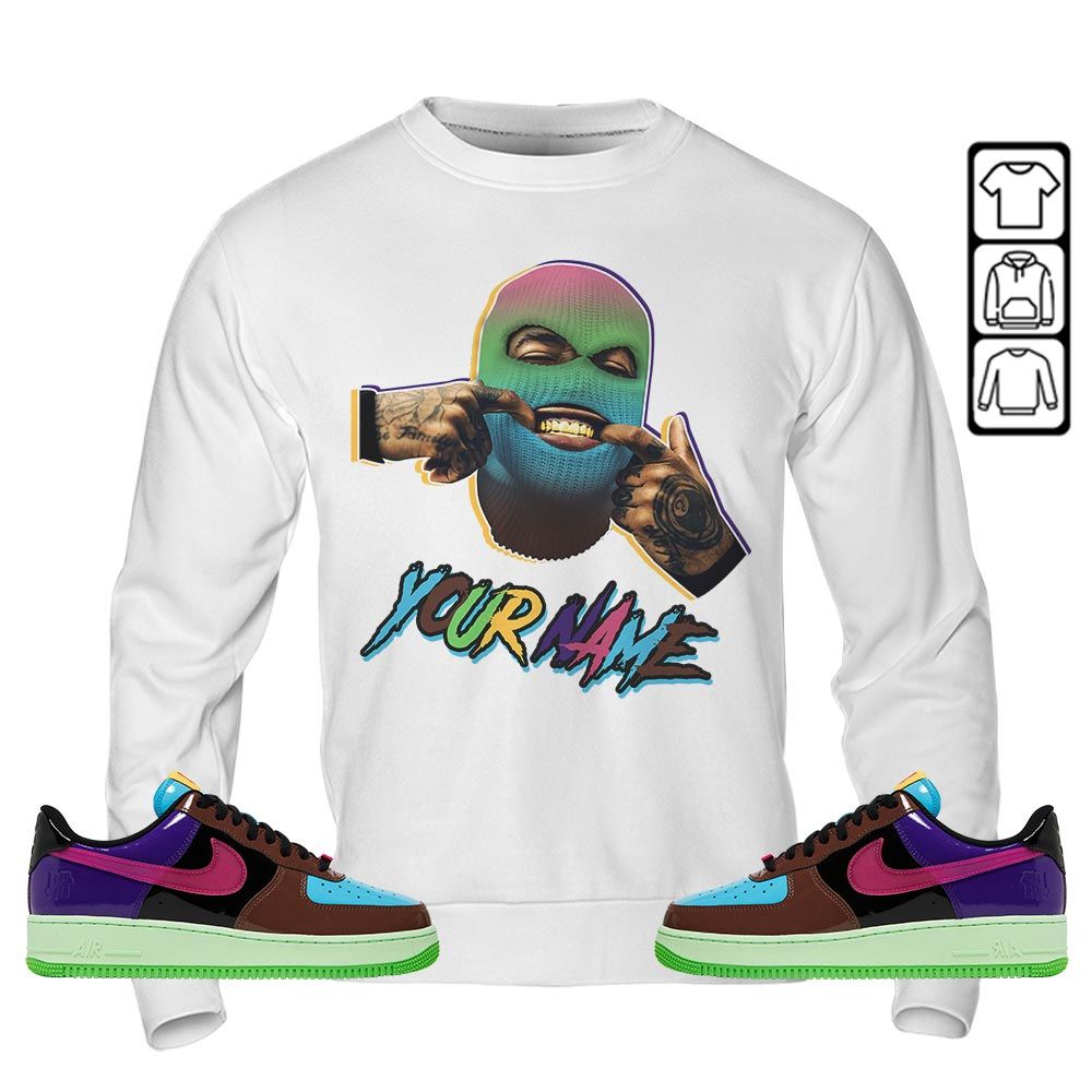 Bad Boy Custom Sneaker Shirt Match AF 1 Low SP Pink Prime, Air Force 1 Undefeated Pink Prime MKO Sweatshirt Bad Boy Custom Sneaker Shirt Match AF 1 Low SP Pink Prime, Air Force 1 Undefeated Pink Prime MKO Sweatshirt
