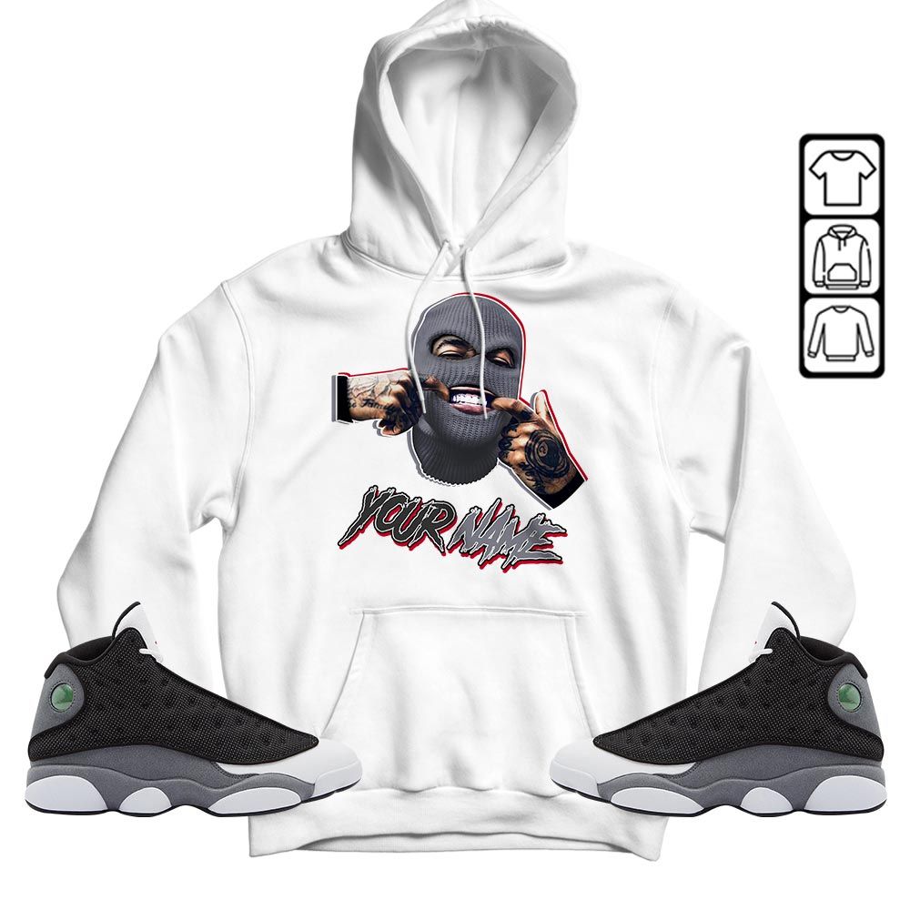 Bad Boy Custom Sneaker Shirt Match Black Flint 13s, Jordan Retro 13 Black Flint MKO T-Shirt
