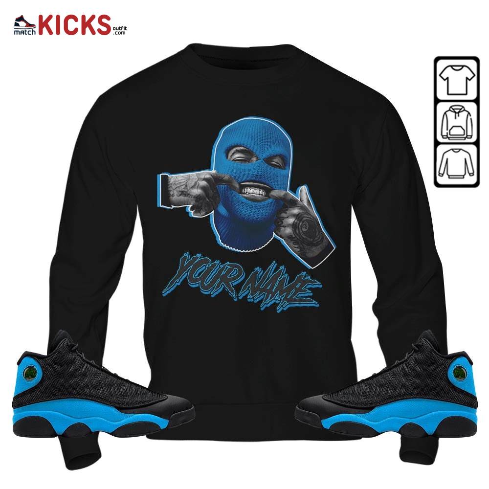 Bad Boy Custom Sneaker Shirt Match Black University Blue 13s, Jordan 13 Black University Blue 2022 MKO Sweatshirt Bad Boy Custom Sneaker Shirt Match Black University Blue 13s, Jordan 13 Black University Blue 2022 MKO Sweatshirt