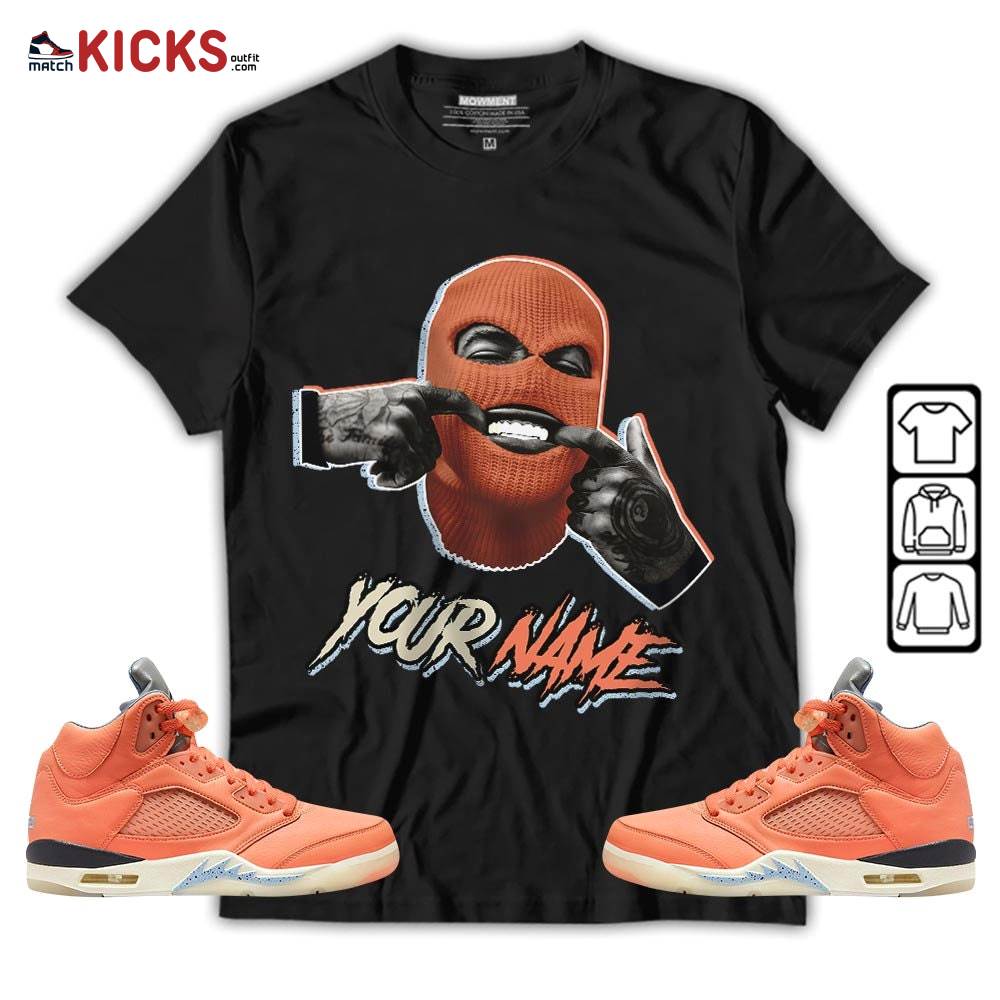Bad Boy Custom Sneaker Shirt Match Crimson Bliss 5s, Jordan 5 DJ Khaled Crimson Bliss MKO T-Shirt