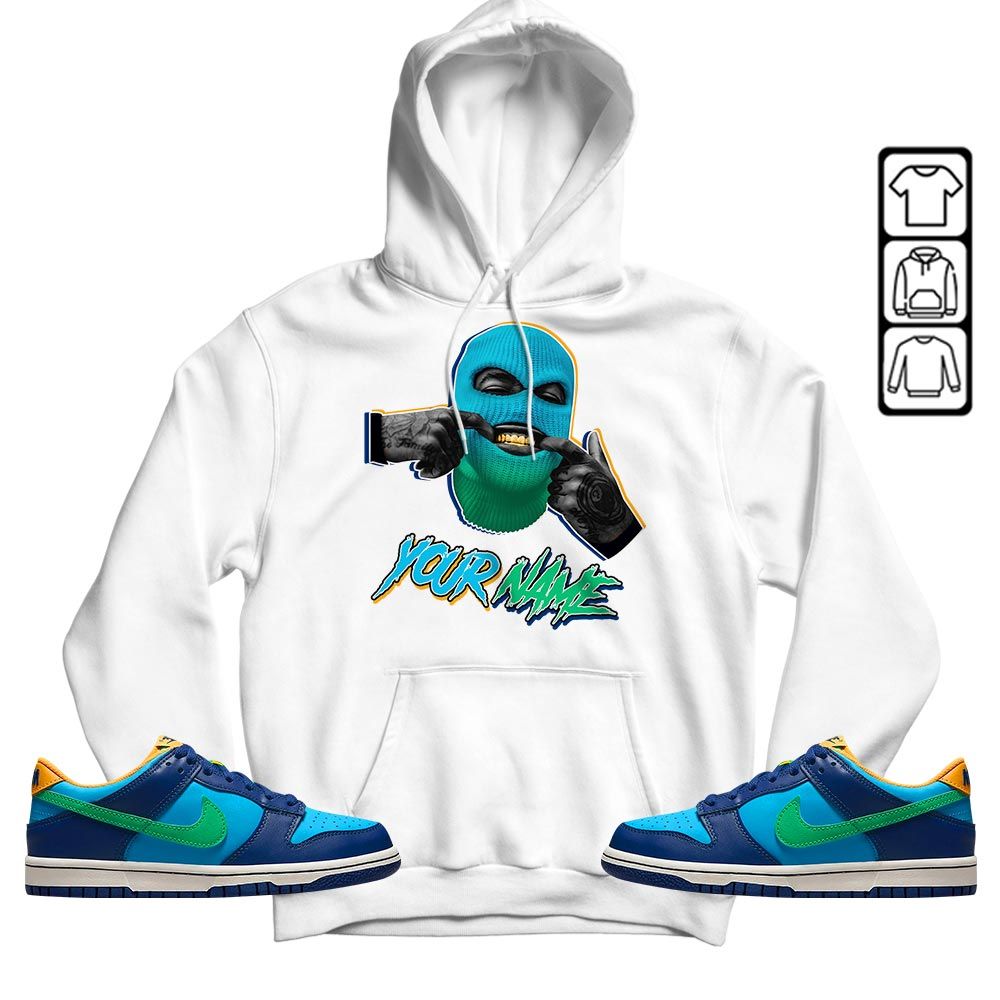 Bad Boy Custom Sneaker Shirt Match Dunk Low GS Kyrie, Dunk Low GS Electric Algae MKO T-Shirt