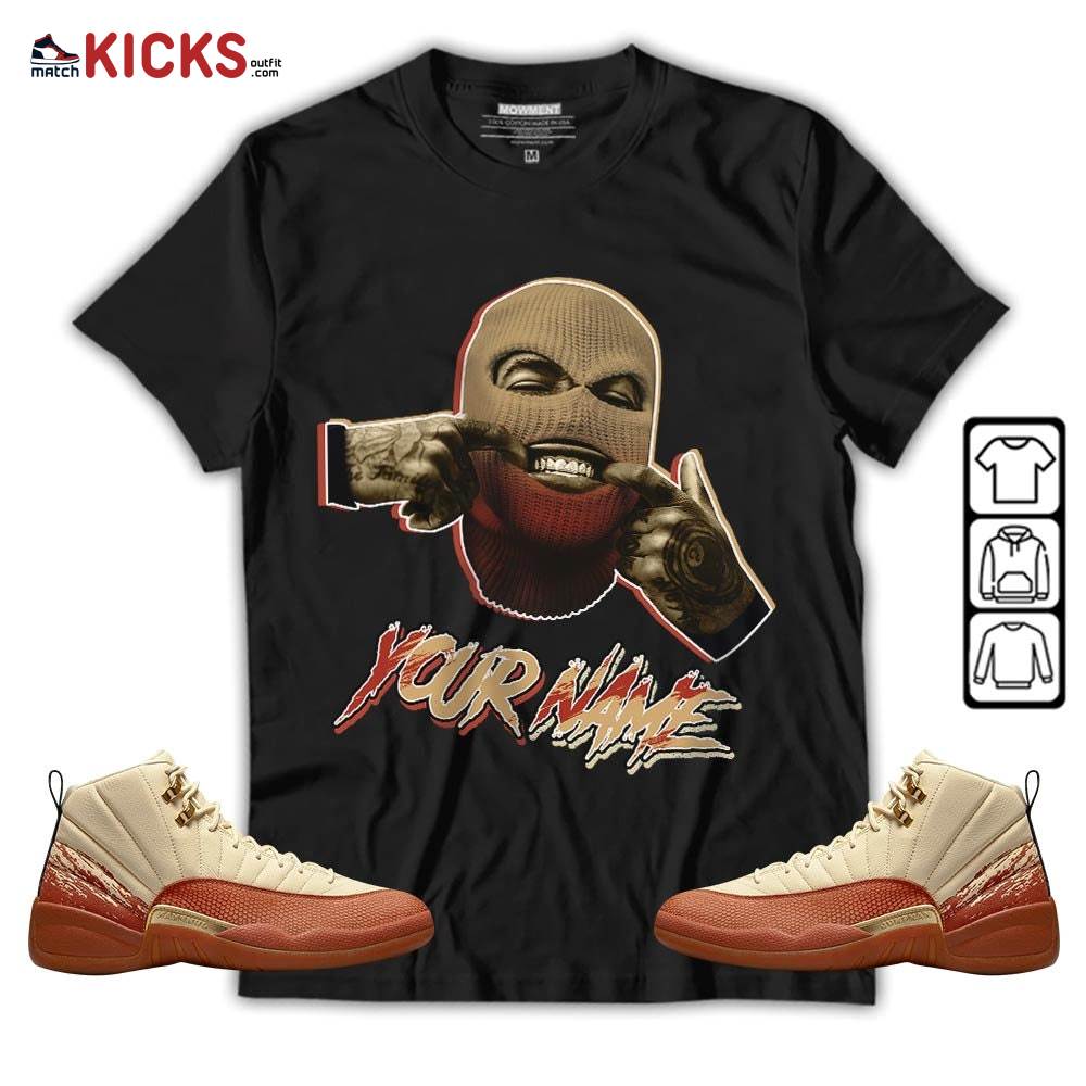Bad Boy Custom Sneaker Shirt Match Eastside Golf 12s, Jordan 12 Retro Eastside Golf MKO T-Shirt