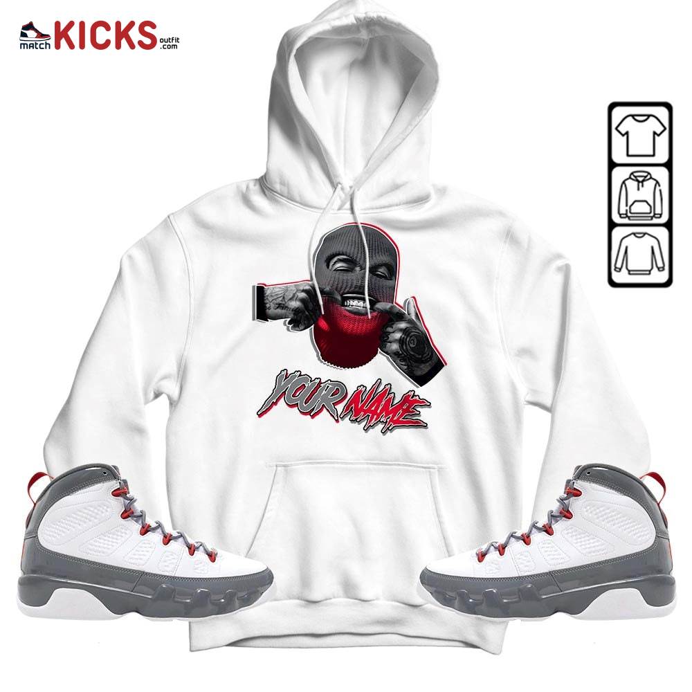 Bad Boy Custom Sneaker Shirt Match Fire Red 9s, Jordan 9 Retro Fire Red MKO T-Shirt Bad Boy Custom Sneaker Shirt Match Fire Red 9s, Jordan 9 Retro Fire Red MKO T-Shirt