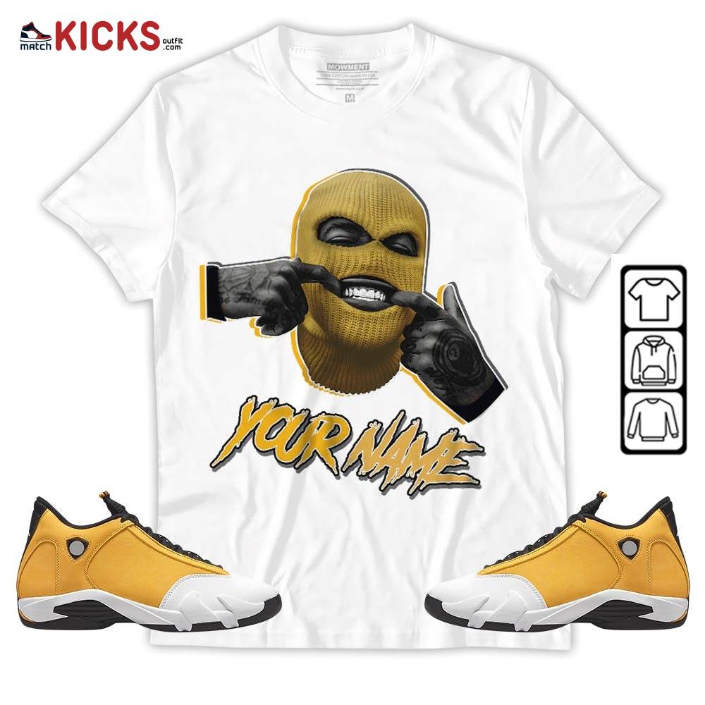 Bad Boy Custom Sneaker Shirt Match Light Ginger 14s, Jordan 14 Retro Light Ginger MKO Hoodie