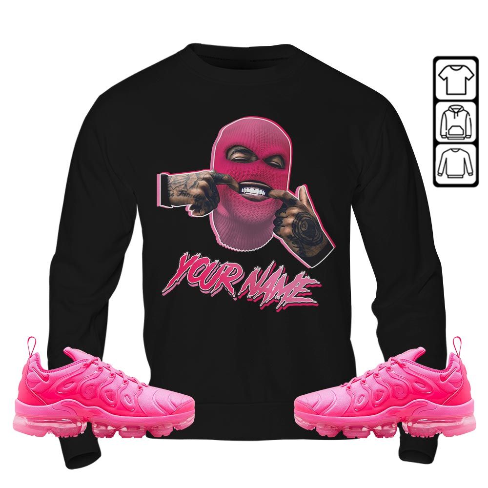 Bad Boy Custom Sneaker Shirt Match Plus Triple Pink, Air VaporMax Plus Triple Pink MKO T-Shirt Bad Boy Custom Sneaker Shirt Match Plus Triple Pink, Air VaporMax Plus Triple Pink MKO T-Shirt