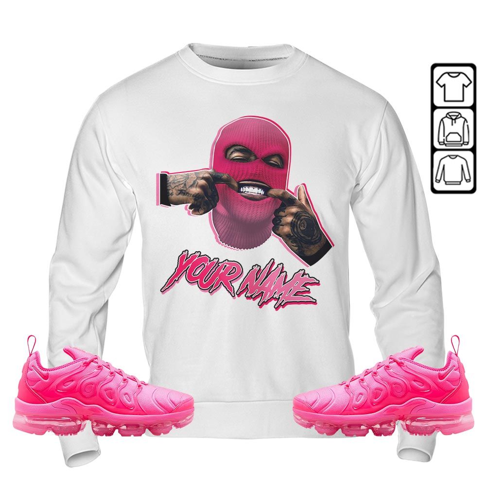 Bad Boy Custom Sneaker Shirt Match Plus Triple Pink, Air VaporMax Plus Triple Pink MKO T-Shirt Bad Boy Custom Sneaker Shirt Match Plus Triple Pink, Air VaporMax Plus Triple Pink MKO T-Shirt