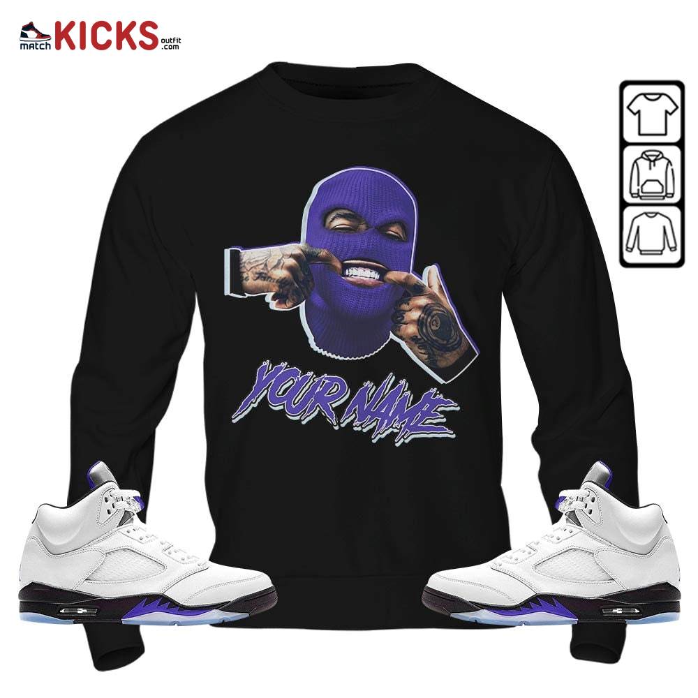 Bad Boy Custom Sneaker Shirt Match Retro Concord 5s, Jordan 5 Retro Concord MKO T-Shirt Bad Boy Custom Sneaker Shirt Match Retro Concord 5s, Jordan 5 Retro Concord MKO T-Shirt