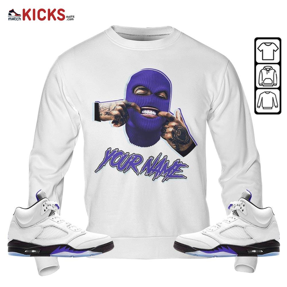 Bad Boy Custom Sneaker Shirt Match Retro Concord 5s, Jordan 5 Retro Concord MKO T-Shirt Bad Boy Custom Sneaker Shirt Match Retro Concord 5s, Jordan 5 Retro Concord MKO T-Shirt