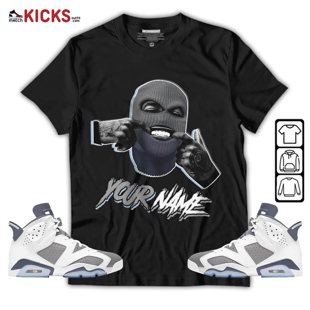 Bad Boy Custom Sneaker Shirt Match Retro Cool Grey 6s, Jordan 6 Cool Grey MKO T-Shirt