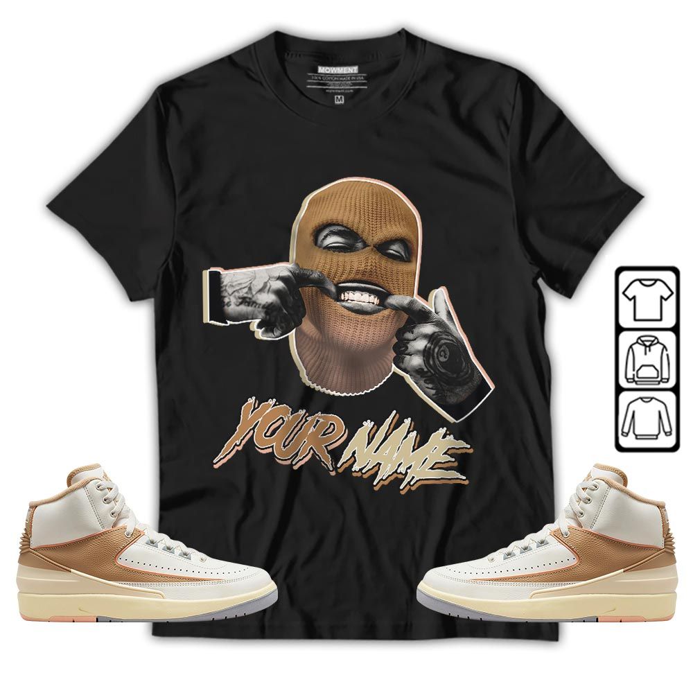 Bad Boy Custom Sneaker Shirt Match Retro Craft 2s, Jordan 2 Craft MKO T-Shirt