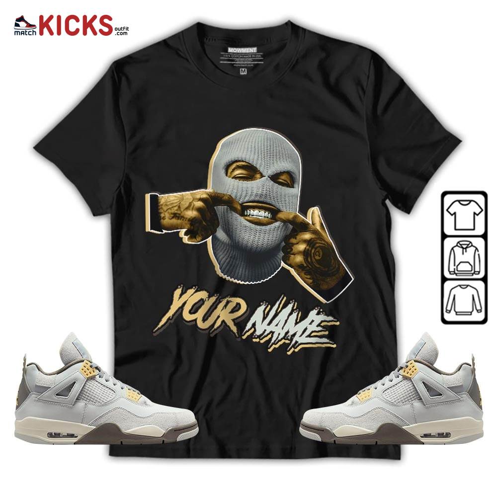 Bad Boy Custom Sneaker Shirt Match Retro Craft 4s, Jordan 4 Craft Photon Dust MKO T-Shirt Bad Boy Custom Sneaker Shirt Match Retro Craft 4s, Jordan 4 Craft Photon Dust MKO T-Shirt
