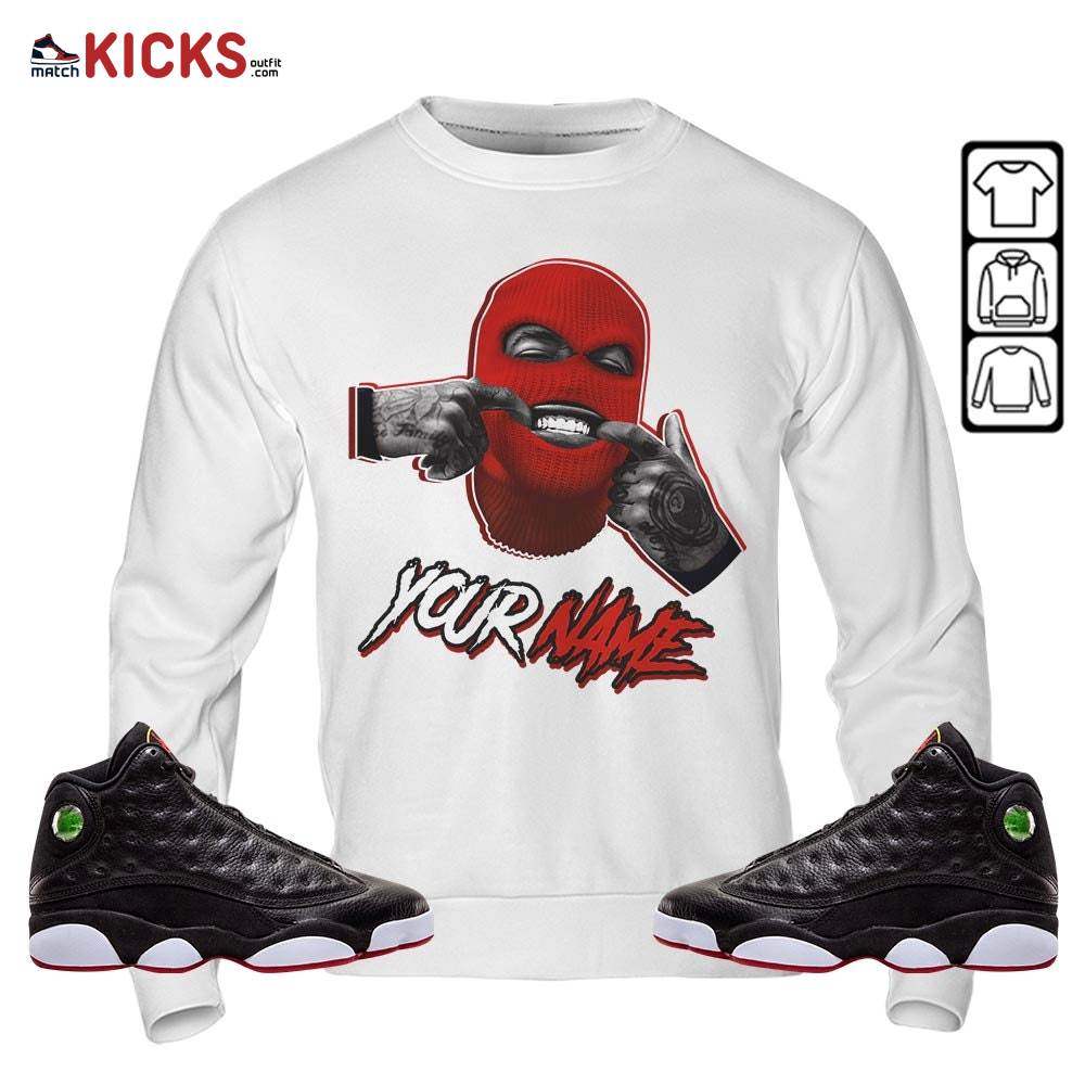 Bad Boy Custom Sneaker Shirt Match Retro Playoffs 13s, Jordan 13 Playoffs MKO T-Shirt Bad Boy Custom Sneaker Shirt Match Retro Playoffs 13s, Jordan 13 Playoffs MKO T-Shirt