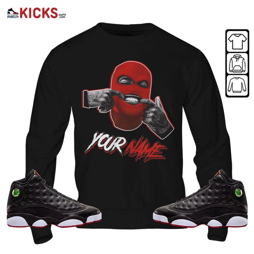 Bad Boy Custom Sneaker Shirt Match Retro Playoffs 13s, Jordan 13 Playoffs MKO T-Shirt Bad Boy Custom Sneaker Shirt Match Retro Playoffs 13s, Jordan 13 Playoffs MKO T-Shirt