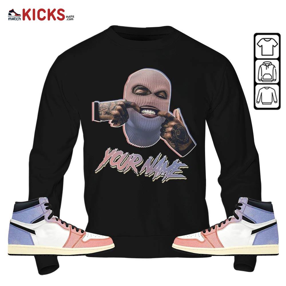 Bad Boy Custom Sneaker Shirt Match Retro Skyline 1s, Jordan 1 High OG Skyline MKO Hoodie Bad Boy Custom Sneaker Shirt Match Retro Skyline 1s, Jordan 1 High OG Skyline MKO Hoodie