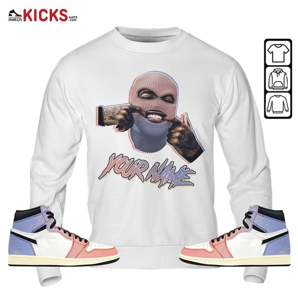 Bad Boy Custom Sneaker Shirt Match Retro Skyline 1s, Jordan 1 High OG Skyline MKO Hoodie Bad Boy Custom Sneaker Shirt Match Retro Skyline 1s, Jordan 1 High OG Skyline MKO Hoodie