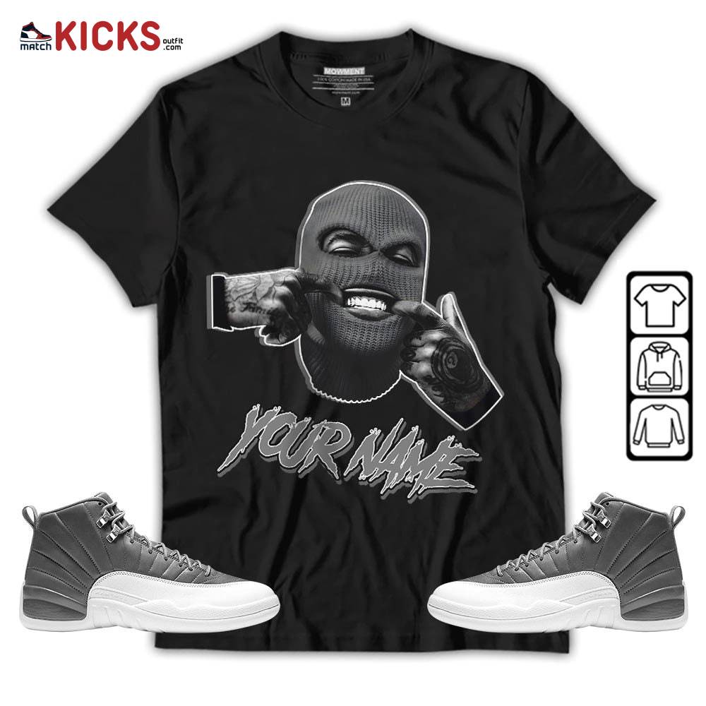 Bad Boy Custom Sneaker Shirt Match Retro Stealth 12s, Jordan 12 Retro Stealth MKO T-Shirt