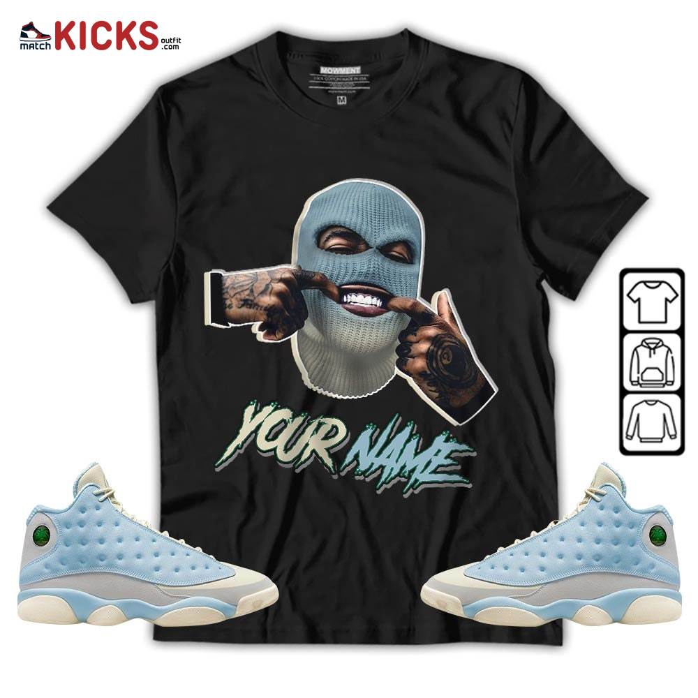 Bad Boy Custom Sneaker Shirt Match SoleFly 13s, Jordan 13 Retro SoleFly MKO T-Shirt