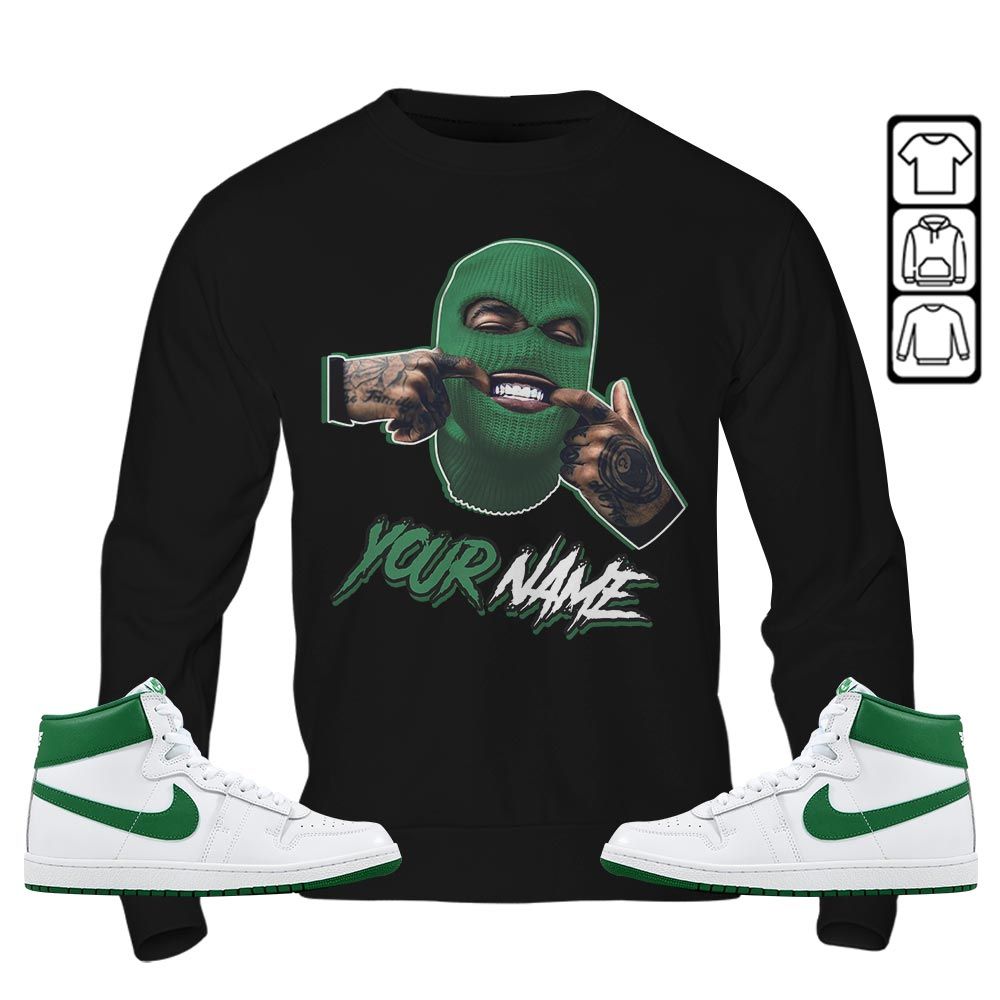 Bad Boy Custom Sneaker Shirt Match SP Pine Green, Air Ship SP Pine Green MKO T-Shirt Bad Boy Custom Sneaker Shirt Match SP Pine Green, Air Ship SP Pine Green MKO T-Shirt