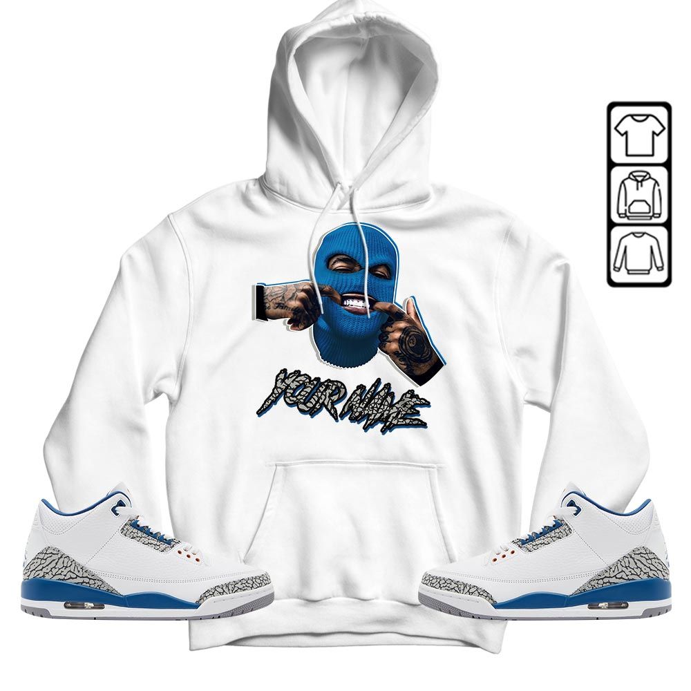 Bad Boy Custom Sneaker Shirt Match Wizards 3s, Jordan Retro 3 Wizards MKO T-Shirt