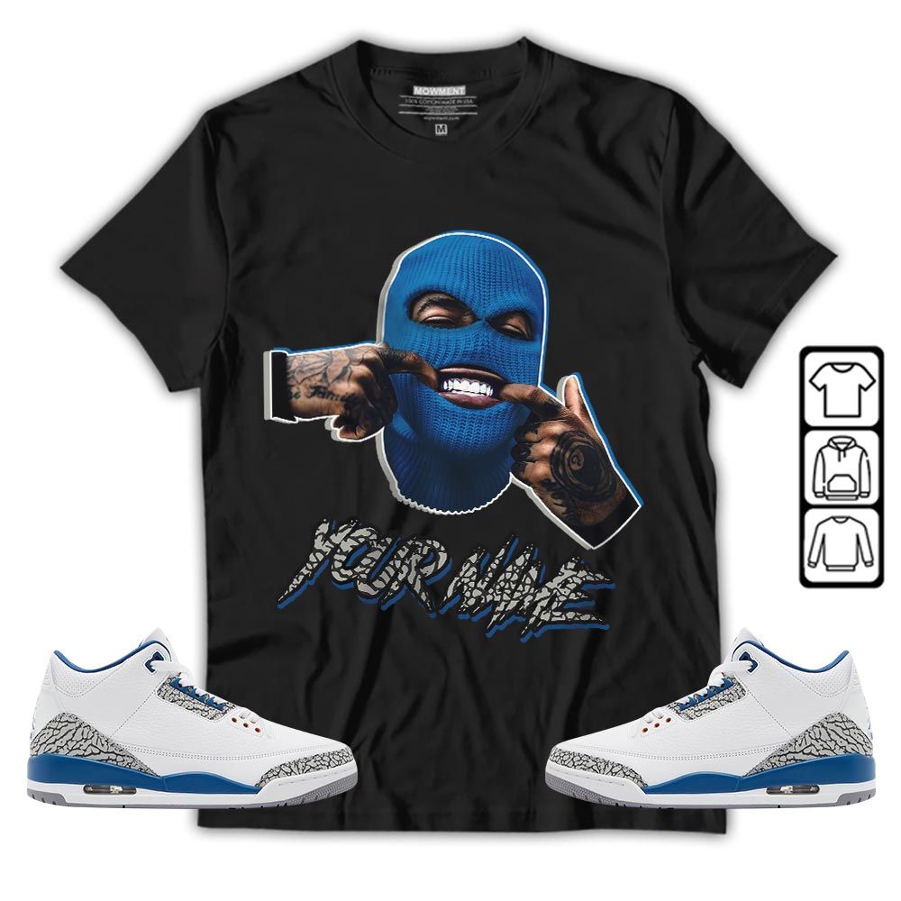 Bad Boy Custom Sneaker Shirt Match Wizards 3s, Jordan Retro 3 Wizards MKO T-Shirt Bad Boy Custom Sneaker Shirt Match Wizards 3s, Jordan Retro 3 Wizards MKO T-Shirt