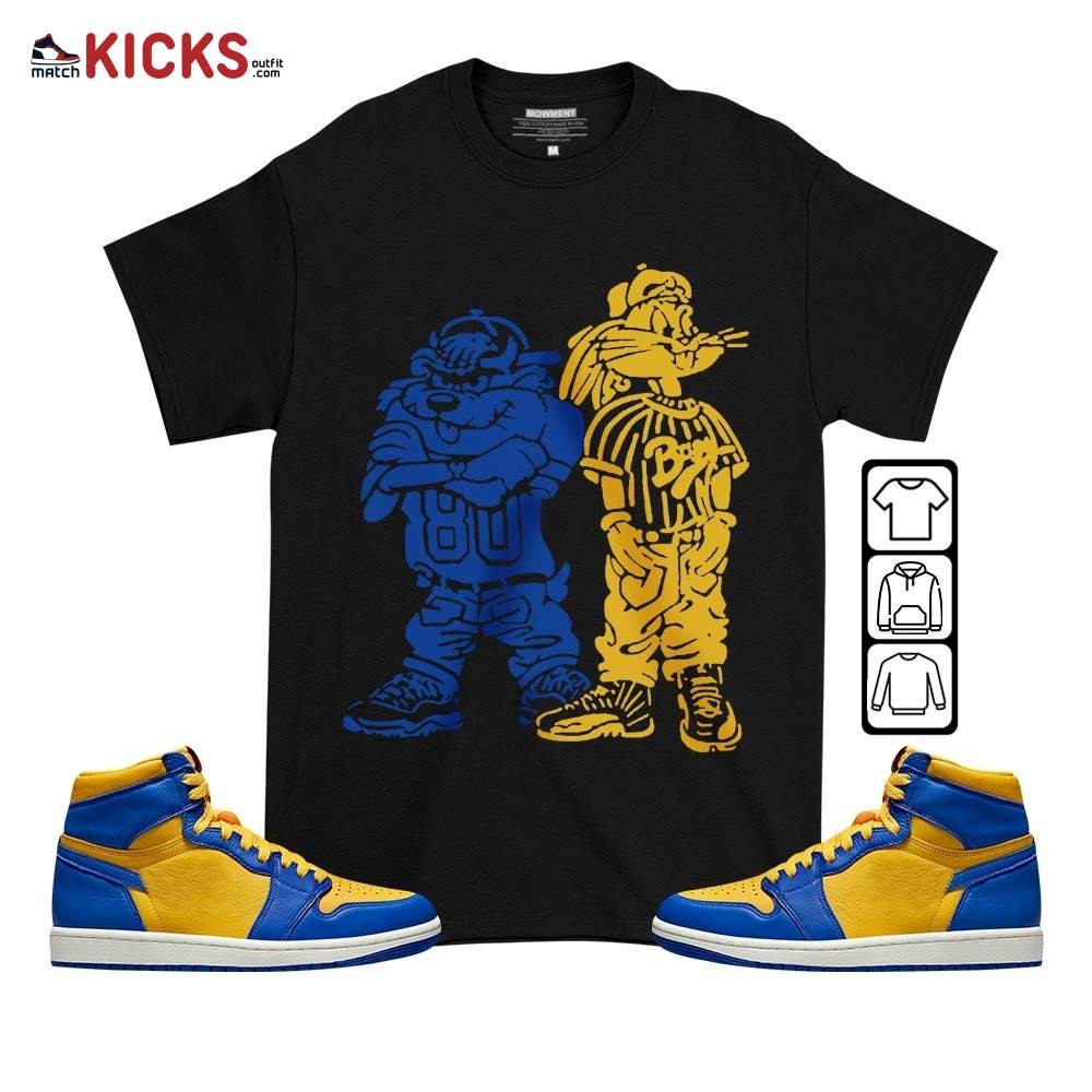 Bad Boy Hiphop 90s Sneaker Shirt Match 2023 Laney 1s, Jordan 1 Retro High Laney MKO T-Shirt Bad Boy Hiphop 90s Sneaker Shirt Match 2023 Laney 1s, Jordan 1 Retro High Laney MKO T-Shirt