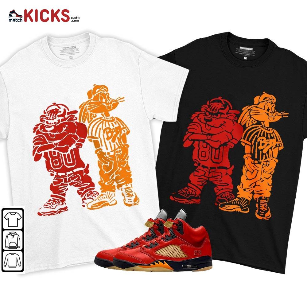 Bad Boy Hiphop 90s Sneaker Shirt Match 5 Dunk On Mars, Jordan 5 Mars For Her MKO T-Shirt Bad Boy Hiphop 90s Sneaker Shirt Match 5 Dunk On Mars, Jordan 5 Mars For Her MKO T-Shirt