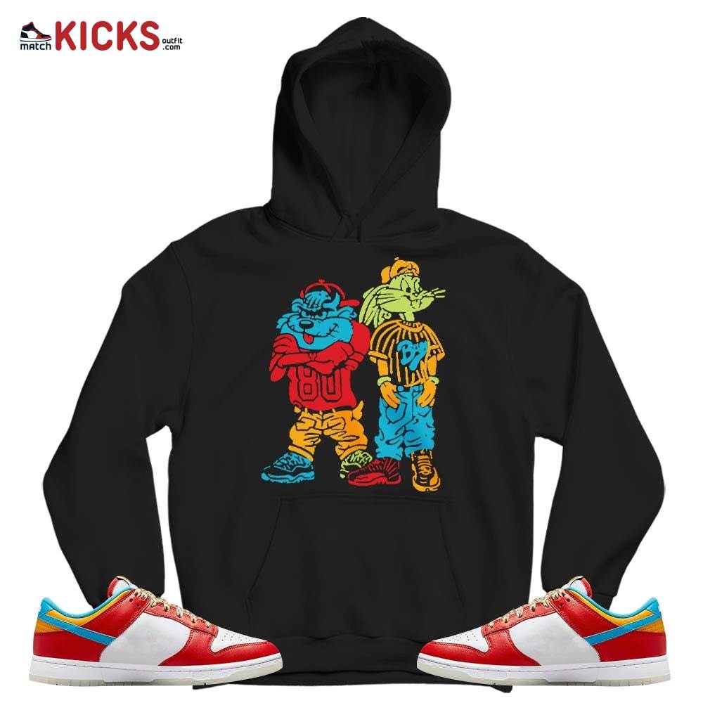 Bad Boy Hiphop 90s Sneaker Shirt Match Fruity Pebbles Dunk Low, Dunk Low Fruity Pebbles MKO T-Shirt Bad Boy Hiphop 90s Sneaker Shirt Match Fruity Pebbles Dunk Low, Dunk Low Fruity Pebbles MKO T-Shirt