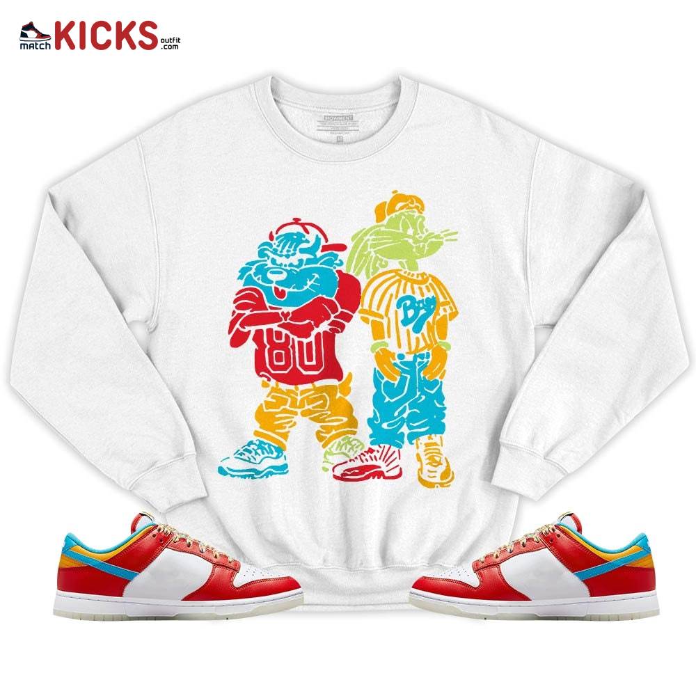 Bad Boy Hiphop 90s Sneaker Shirt Match Fruity Pebbles Dunk Low, Dunk Low Fruity Pebbles MKO T-Shirt Bad Boy Hiphop 90s Sneaker Shirt Match Fruity Pebbles Dunk Low, Dunk Low Fruity Pebbles MKO T-Shirt