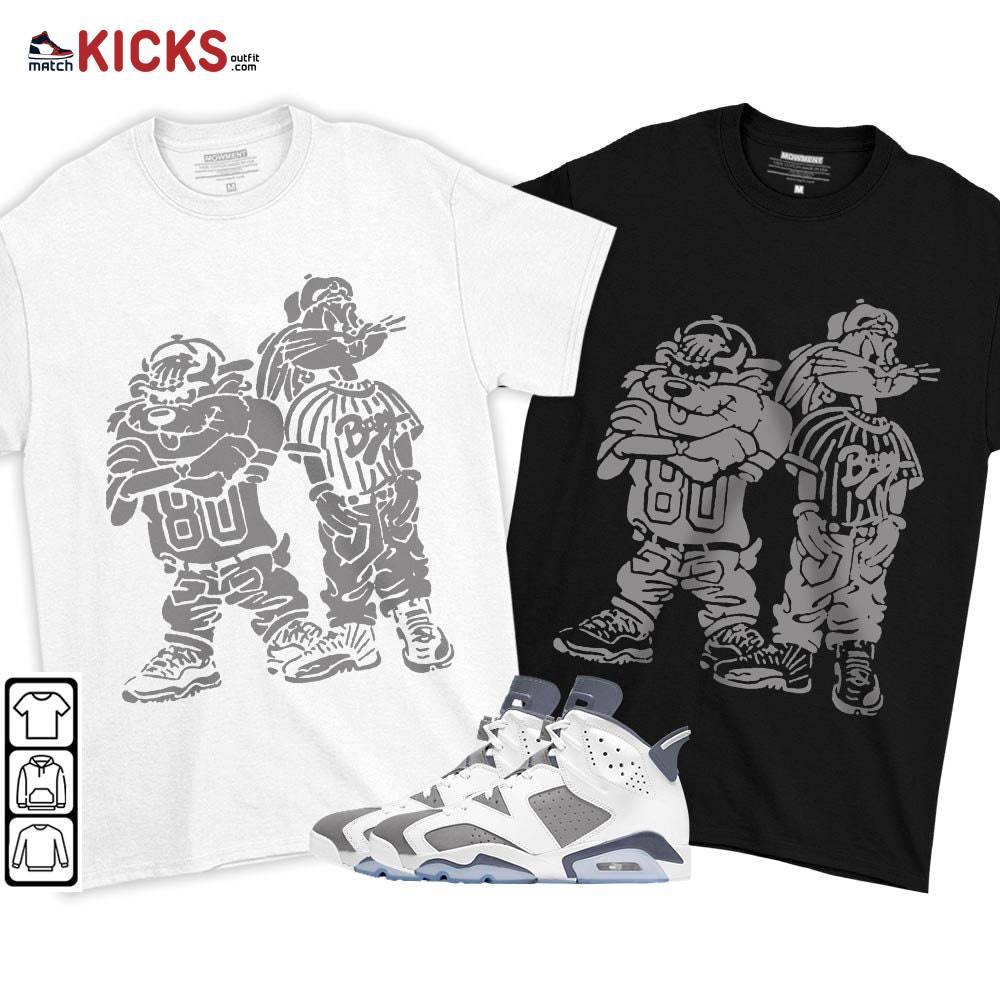 Bad Boy Hiphop 90s Sneaker Shirt Match Retro Cool Grey 6s, Jordan 6 Cool Grey MKO T-Shirt Bad Boy Hiphop 90s Sneaker Shirt Match Retro Cool Grey 6s, Jordan 6 Cool Grey MKO T-Shirt