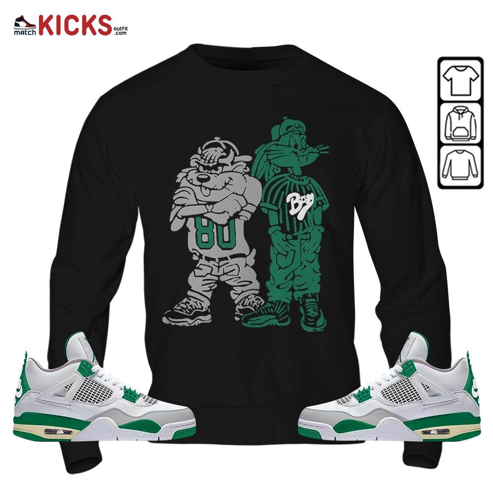 Bad Boy Hiphop 90s Sneaker Shirt Match Retro Pine Green 4s, Jordan 4 Pine Green MKO Sweatshirt Bad Boy Hiphop 90s Sneaker Shirt Match Retro Pine Green 4s, Jordan 4 Pine Green MKO Sweatshirt
