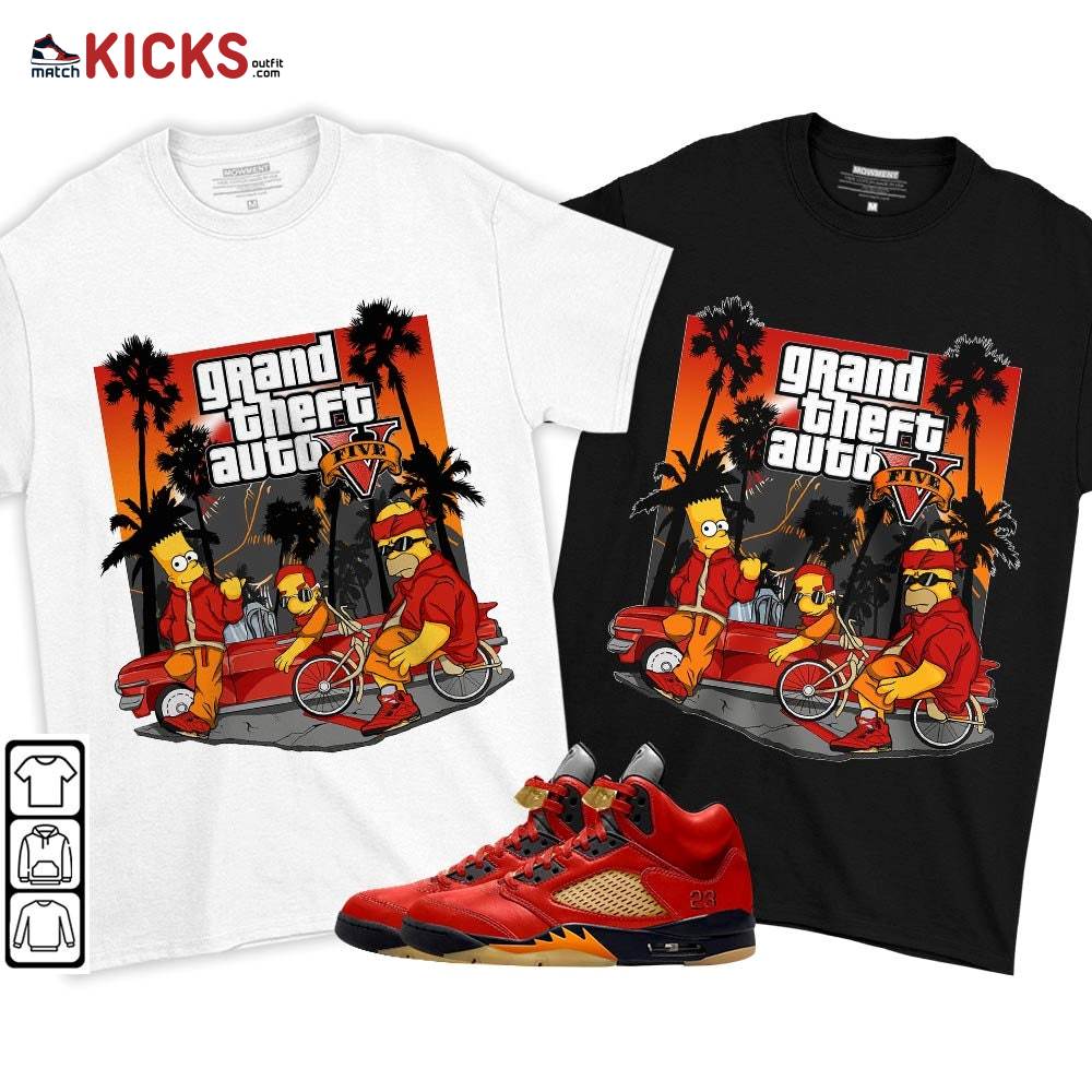 Bart Chicano Sneaker Shirt Match 5 Dunk On Mars, Jordan 5 Mars For Her MKO T-Shirt Bart Chicano Sneaker Shirt Match 5 Dunk On Mars, Jordan 5 Mars For Her MKO T-Shirt
