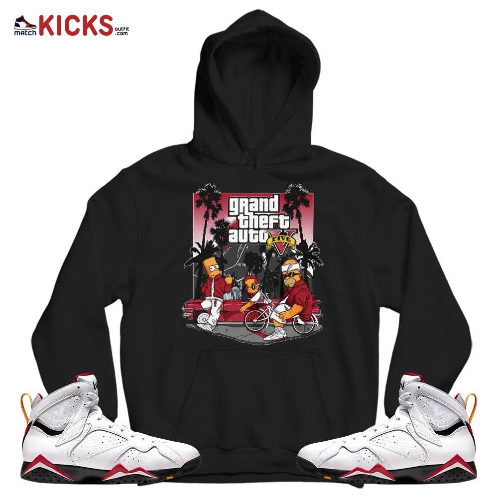 Bart Chicano Sneaker Shirt Match Cardinal 7s, Jordan 7 Retro Cardinal MKO T-Shirt Bart Chicano Sneaker Shirt Match Cardinal 7s, Jordan 7 Retro Cardinal MKO T-Shirt