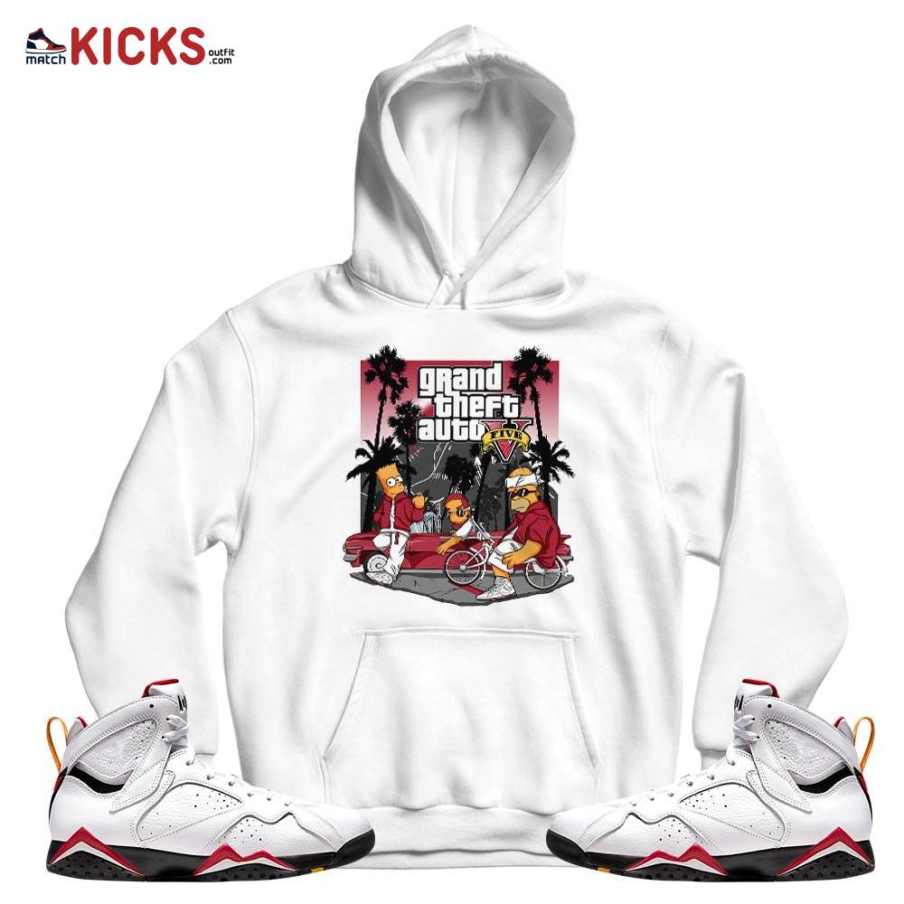 Bart Chicano Sneaker Shirt Match Cardinal 7s, Jordan 7 Retro Cardinal MKO T-Shirt Bart Chicano Sneaker Shirt Match Cardinal 7s, Jordan 7 Retro Cardinal MKO T-Shirt