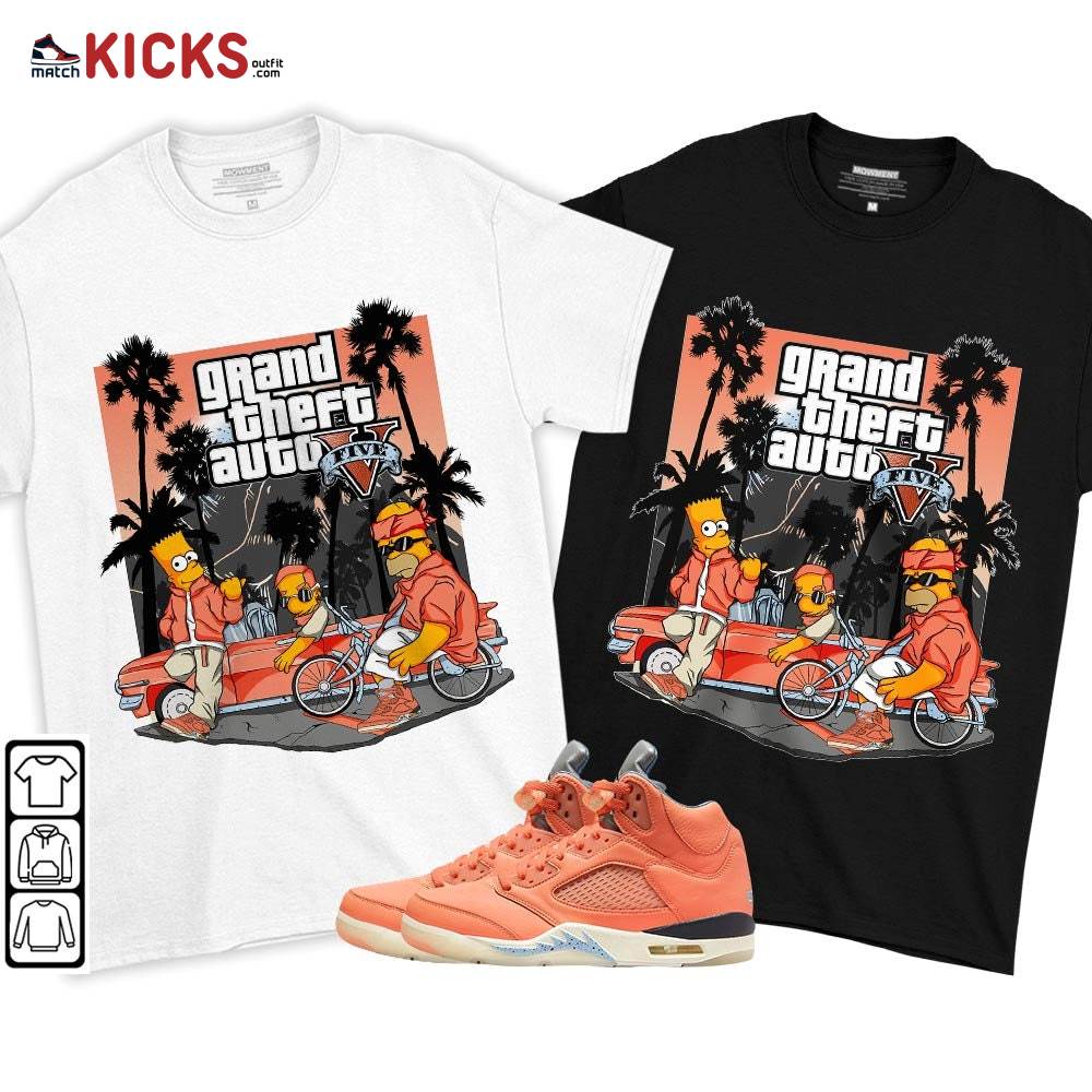 Bart Chicano Sneaker Shirt Match Crimson Bliss 5s, Jordan 5 DJ Khaled Crimson Bliss MKO T-Shirt Bart Chicano Sneaker Shirt Match Crimson Bliss 5s, Jordan 5 DJ Khaled Crimson Bliss MKO T-Shirt