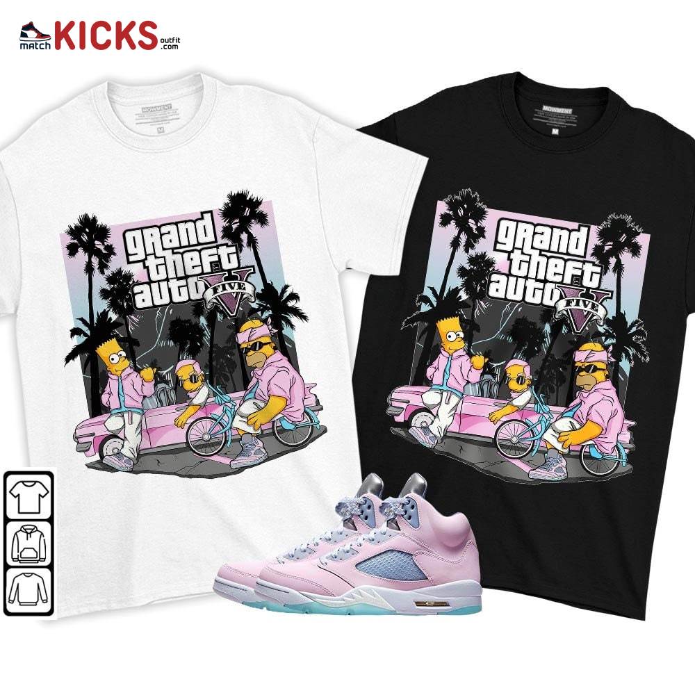 Bart Chicano Sneaker Shirt Match Easter 5s, Jordan 5 Retro Easter MKO T-Shirt Bart Chicano Sneaker Shirt Match Easter 5s, Jordan 5 Retro Easter MKO T-Shirt