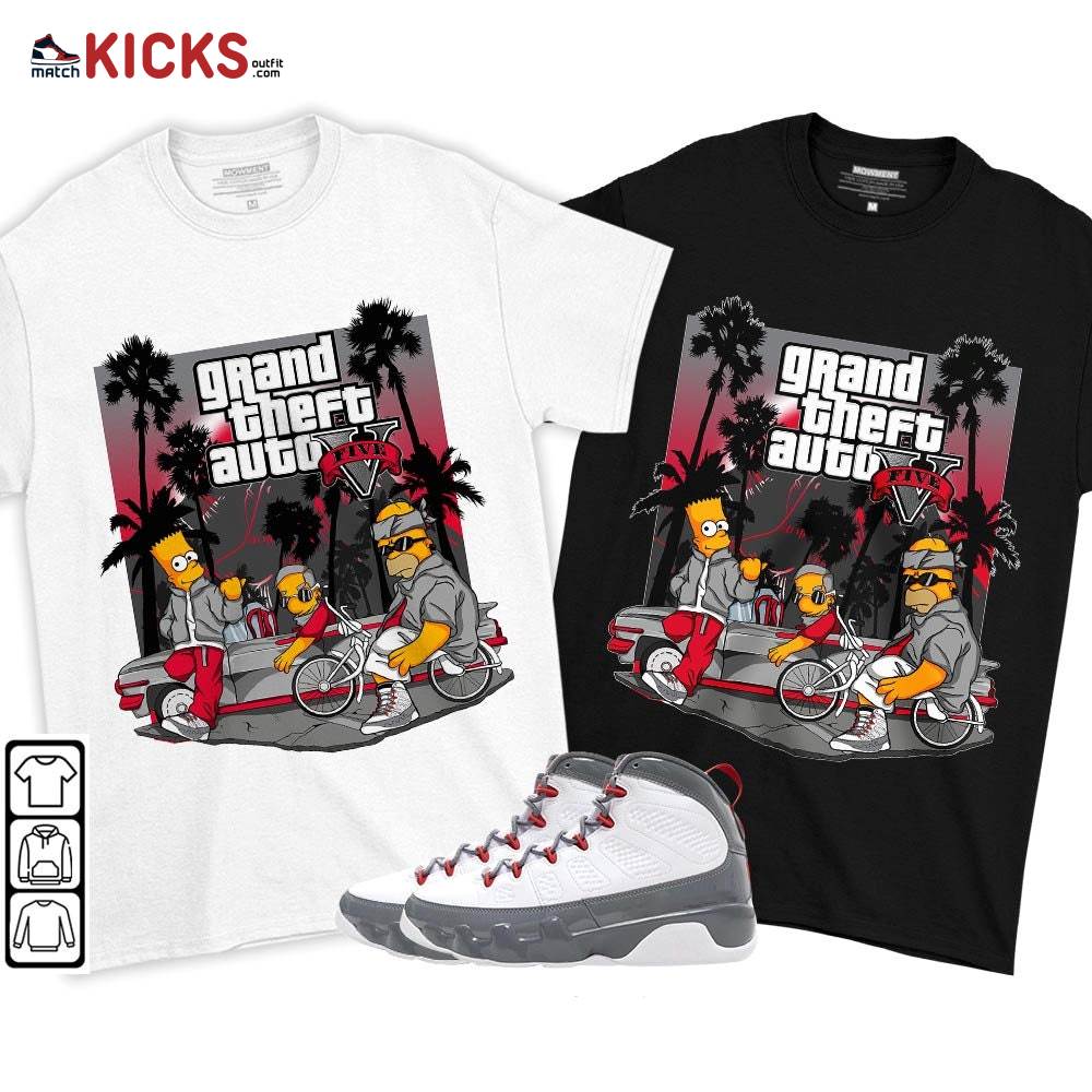 Bart Chicano Sneaker Shirt Match Fire Red 9s, Jordan 9 Retro Fire Red MKO T-Shirt Bart Chicano Sneaker Shirt Match Fire Red 9s, Jordan 9 Retro Fire Red MKO T-Shirt