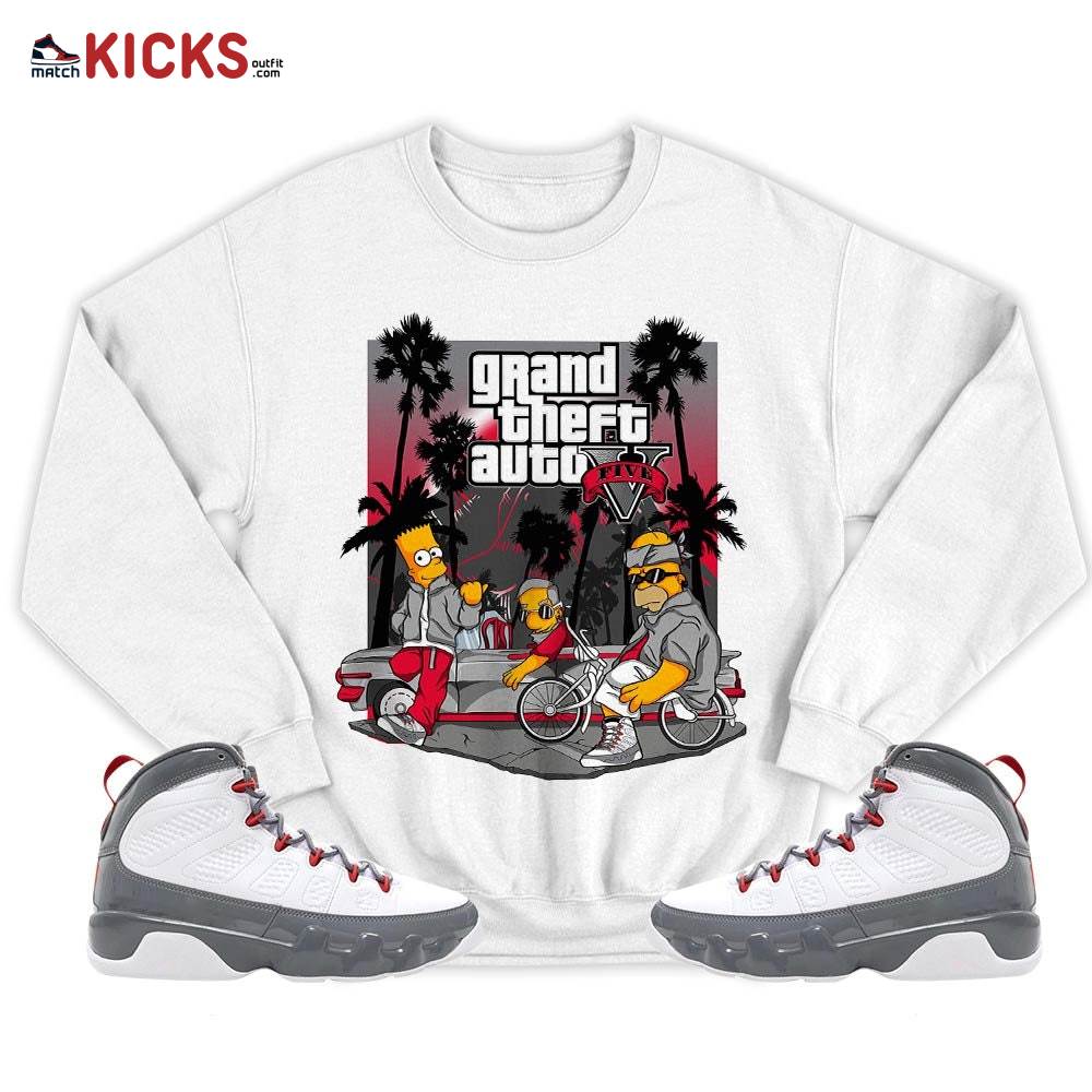 Bart Chicano Sneaker Shirt Match Fire Red 9s, Jordan 9 Retro Fire Red MKO T-Shirt Bart Chicano Sneaker Shirt Match Fire Red 9s, Jordan 9 Retro Fire Red MKO T-Shirt