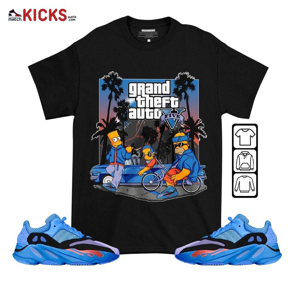 Bart Chicano Sneaker Shirt Match Hi-Res Red 700s, Yeezy Boost 700 Hi-Res Red MKO T-Shirt