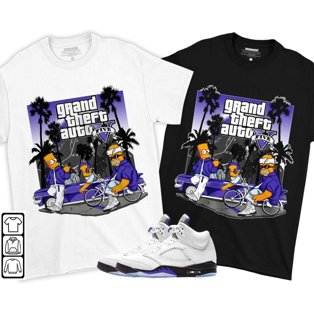 Bart Chicano Sneaker Shirt Match Retro Concord 5s, Jordan 5 Retro Concord MKO T-Shirt Bart Chicano Sneaker Shirt Match Retro Concord 5s, Jordan 5 Retro Concord MKO T-Shirt