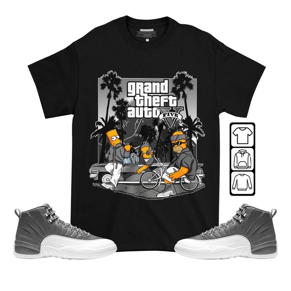 Bart Chicano Sneaker Shirt Match Retro Stealth 12s, Jordan 12 Retro Stealth MKO T-Shirt Bart Chicano Sneaker Shirt Match Retro Stealth 12s, Jordan 12 Retro Stealth MKO T-Shirt