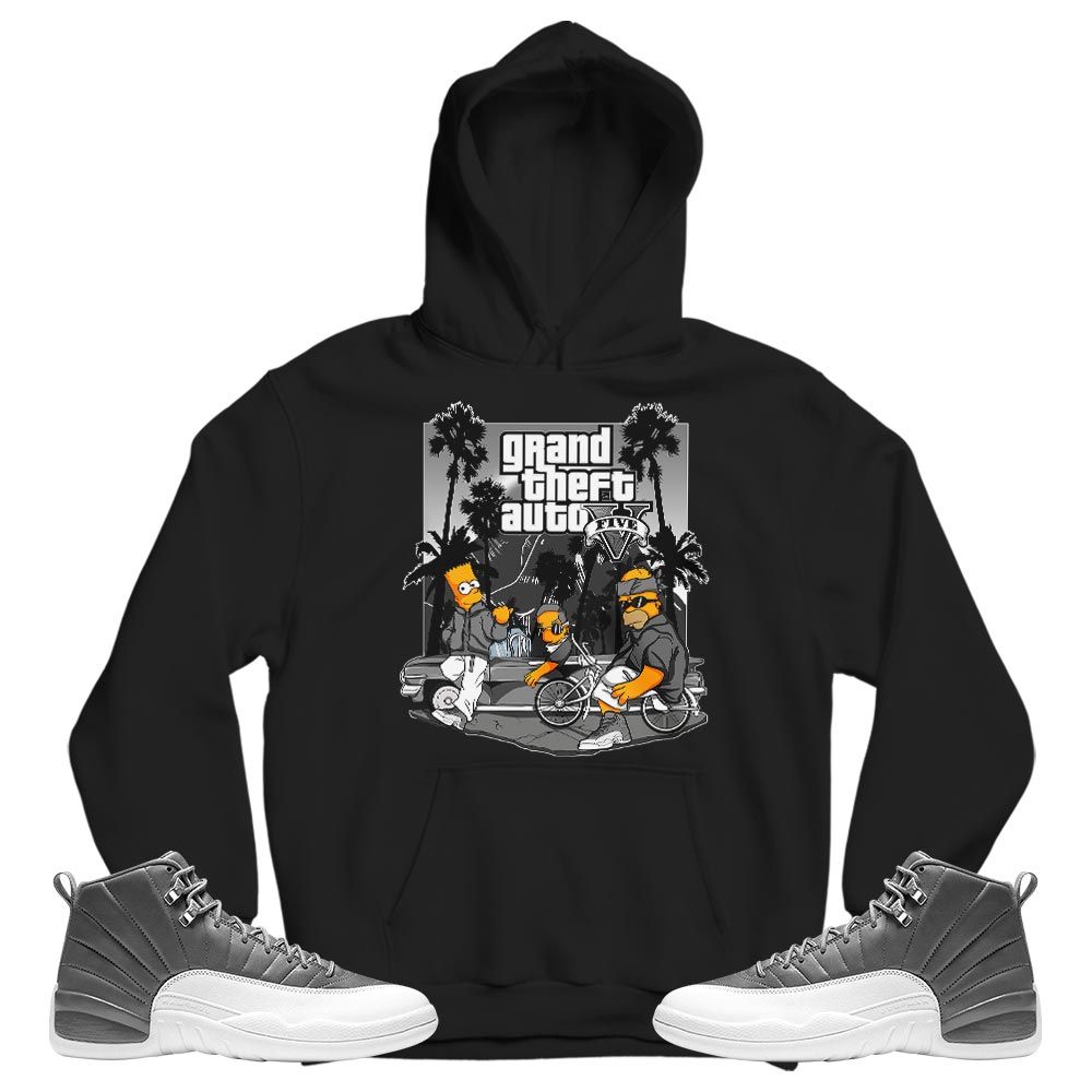 Bart Chicano Sneaker Shirt Match Retro Stealth 12s, Jordan 12 Retro Stealth MKO T-Shirt