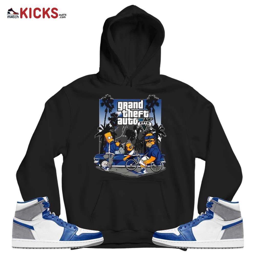 Bart Chicano Sneaker Shirt Match True Blue 1s, Jordan 1 High OG True Blue MKO T-Shirt Bart Chicano Sneaker Shirt Match True Blue 1s, Jordan 1 High OG True Blue MKO T-Shirt